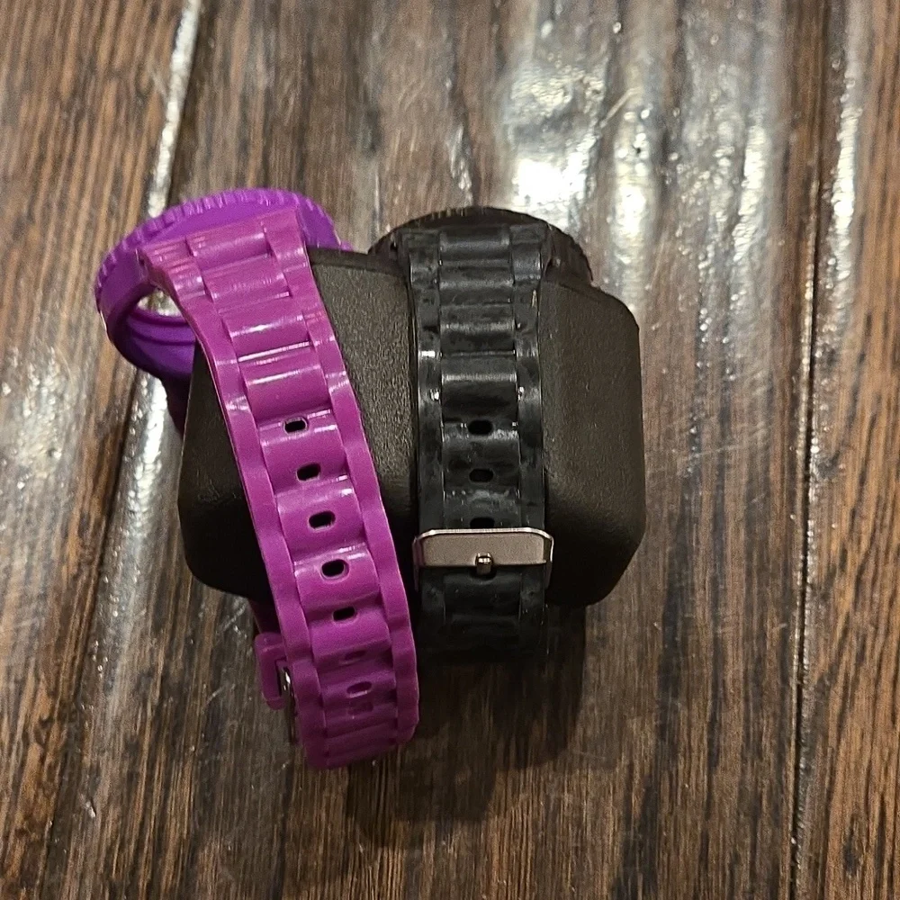 Purple and Black Watch Cases